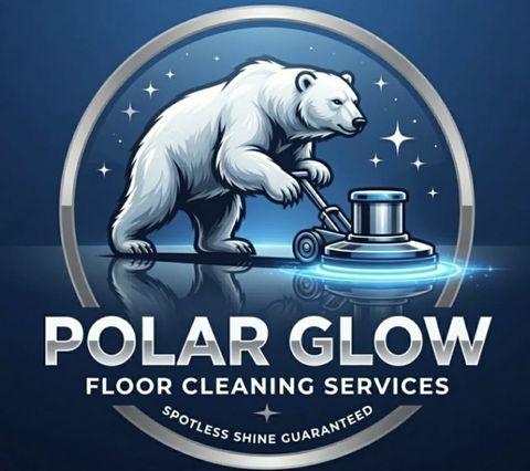 Polar Glow Floors polar bear logo